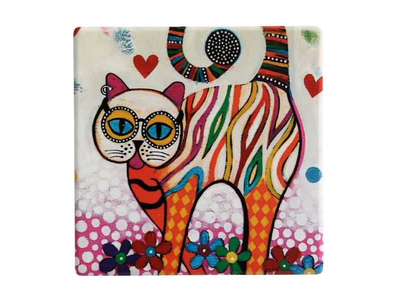 Maxwell &amp; Williams - Smile Style Coaster - Tabby
