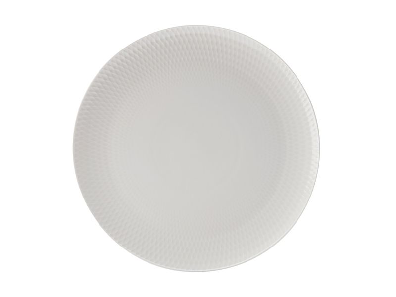 Maxwell &amp; Williams - 36cm White Basics Diamonds Round Platter