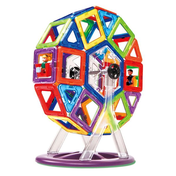 Magformers Magnetic Building Set: Carnival Set - 46 Pieces
