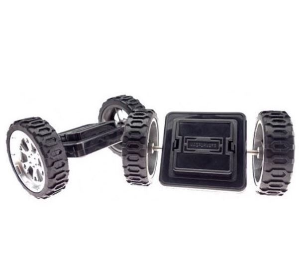 Magformers Magnetic Building Set: Click Wheels 2 Piece Set