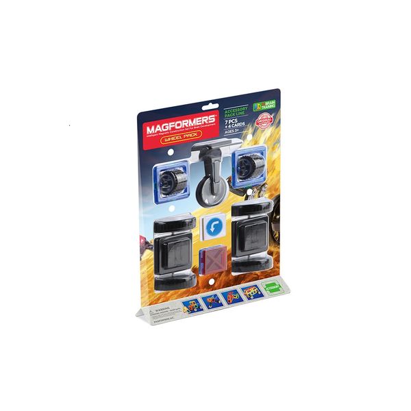 Magformers Wheel Accessory Pack - 11 Pieces