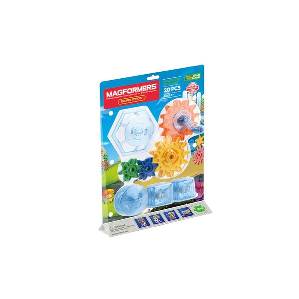 Magformers Gear Pack - 20 Pieces