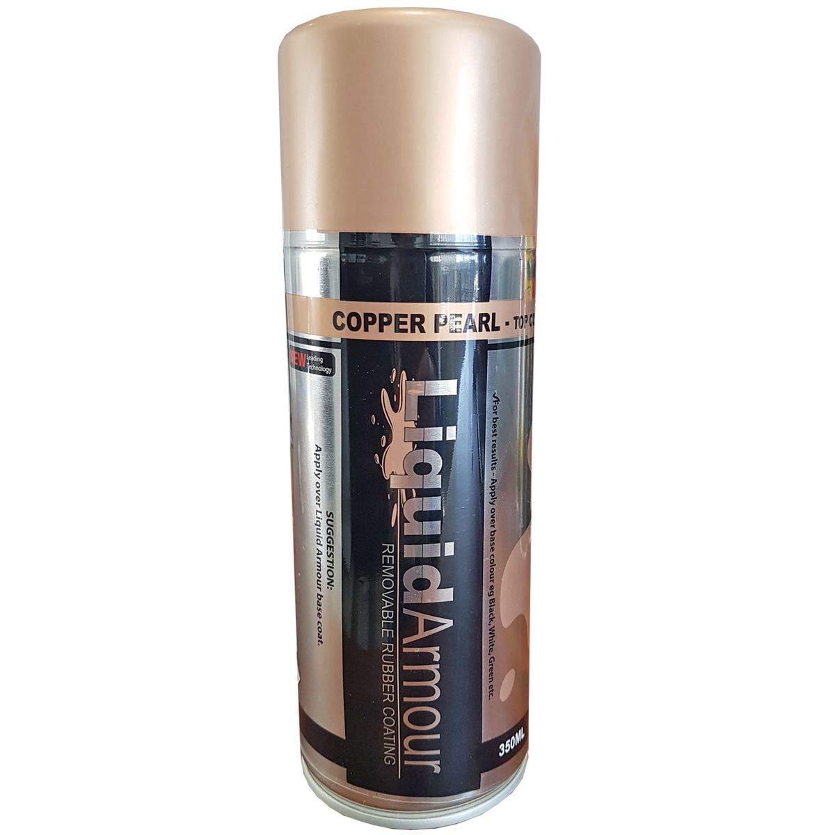 Liquid Armour Removable Synthetic Rubber Coating 350ml Aerosol Copper