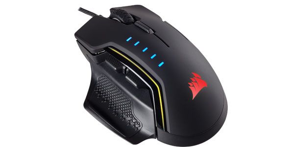 Corsair CH-9302011 Glaive Optical Gaming Mouse - Black