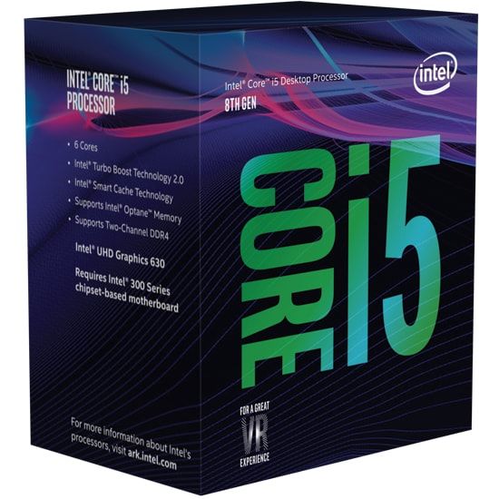 Intel Coffeelake-S LGA1151 i5-8600K 6 Core Desktop CPU