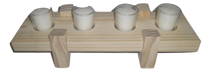 Four Candle Centerpiece