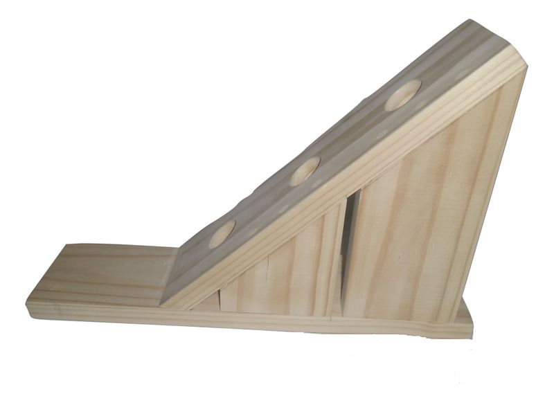 Three Bottle Wine Rack