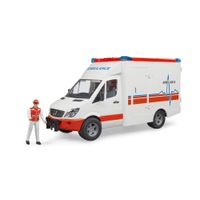 bruder 02536 mb sprinter ambulance with driver vehicle