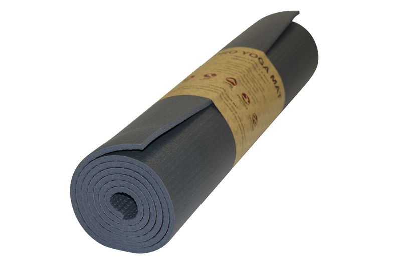 Eco Friendly 6mm Pro Yoga Mat - Grey