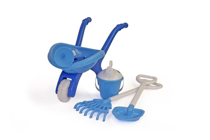 Jeronimo Wheel Barrow Set - Blue