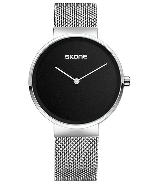 Skone Nelson Steel Mens Watch - White