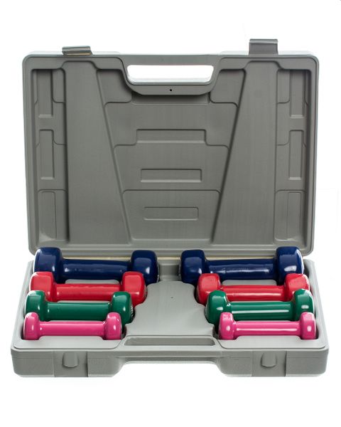 GetUp Assorted Dumbbell Set in Storage Box
