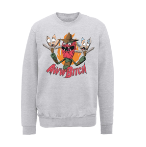 Rick &amp; Morty: Scary Terry Aww Bitch Sweatshirt (Parallel Import)