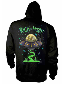 Rick &amp; Morty: Space Ship Hoodie (Parallel Import)