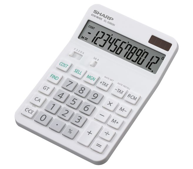 Sharp Business Calculator - EL-338GN