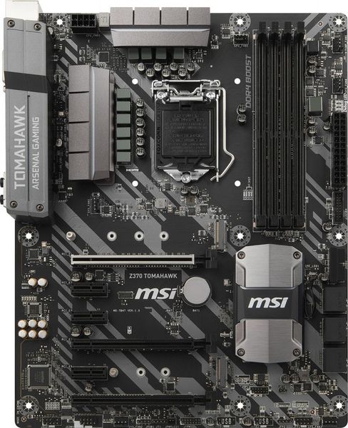 MSI Z370 Tomahawk AMD motherboard