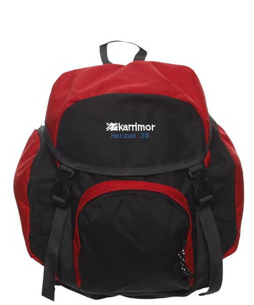 Karrimor Horizon 20L Backpack - Black/Red
