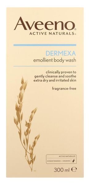 Aveeno Dermexa Emollient Body Wash - 300ml