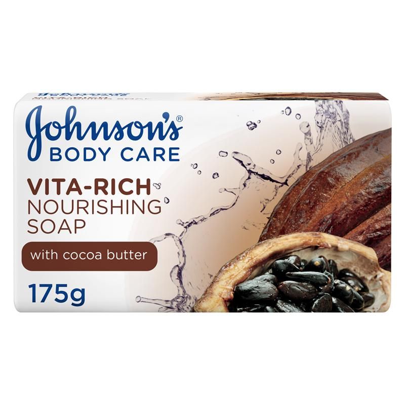 JOHNSON'S, Body Soap, VitaRich, Nourishing, 175g Shop Today. Get it