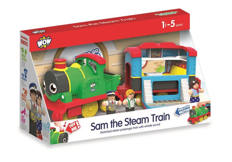 Wow Toys Sam the Steam Train