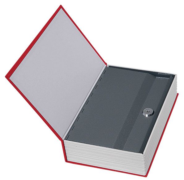 Rottner Book Safe - Red