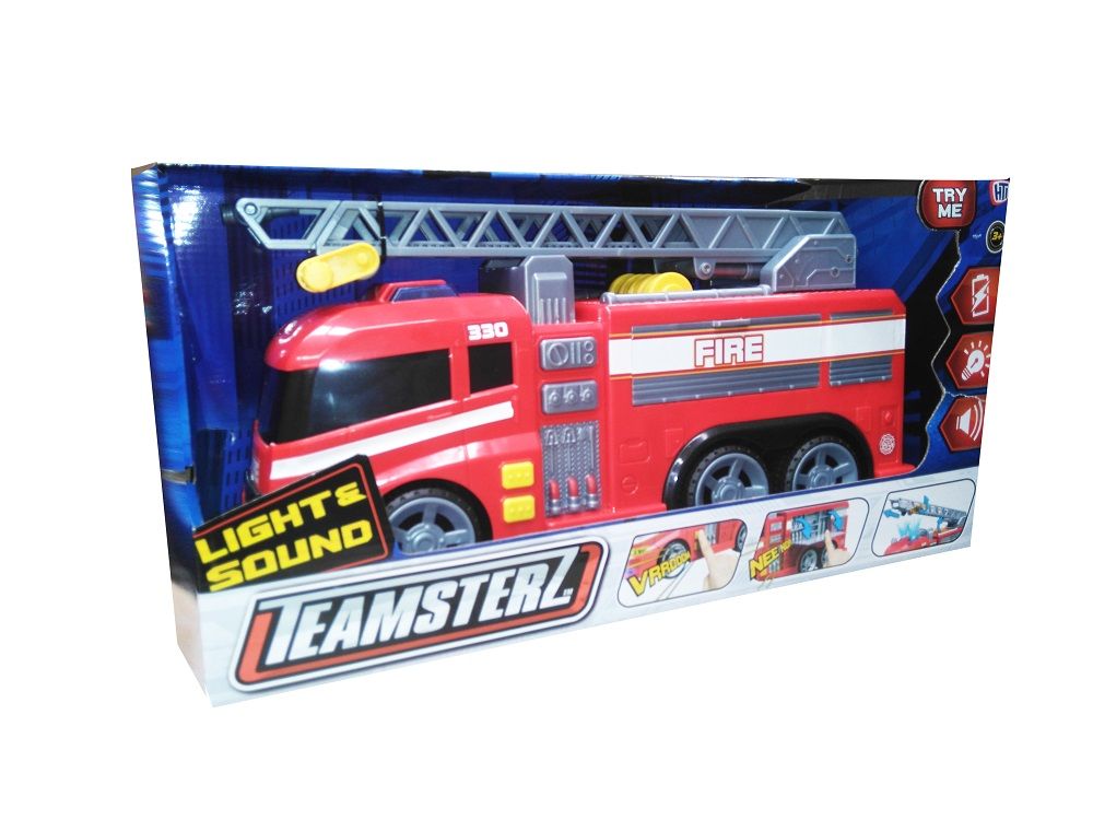 teamsterz fire engine with lights and sounds