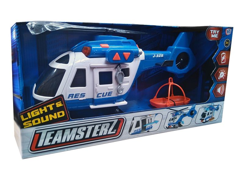 Teamsterz Light And Sound Rescue Helicopter