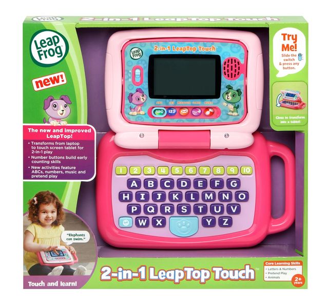 Leapfrog 2 In 1 Leaptop Touch - Pink