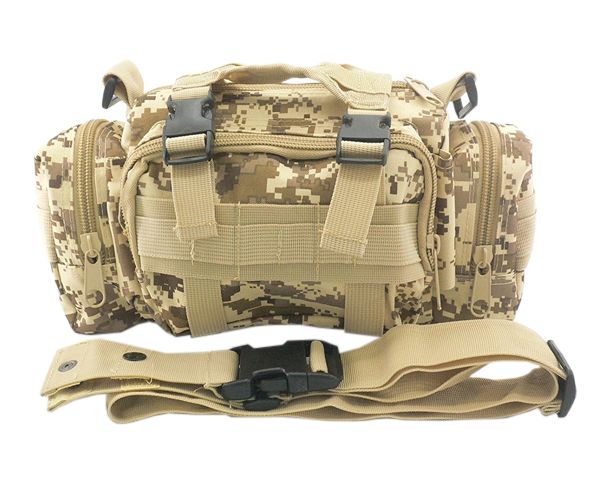 Military Tactical Utility Waist Pouch - Digital