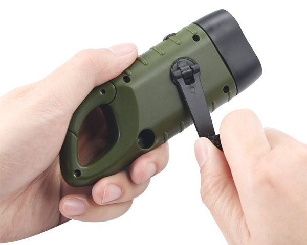 rechargeable squeeze flashlight