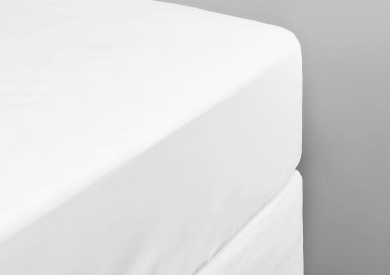 Lifson Products - 1000 Thread Count Cotton Fitted Sheet - White