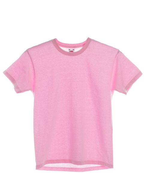 Fruit Of The Loom Kids Original Shirt - Fuchsia