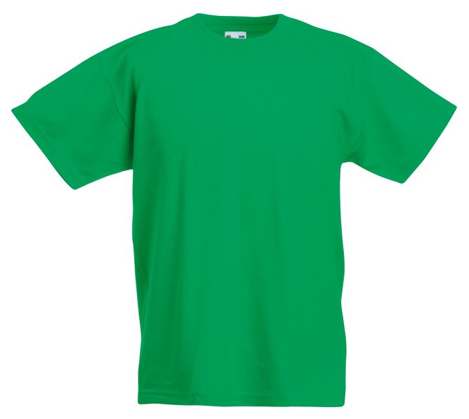 Fruit Of The Loom Kids Original Shirt - Bottle Green