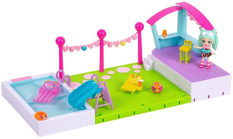 Shopkins Happy Places Pool &amp; Sundeck Set