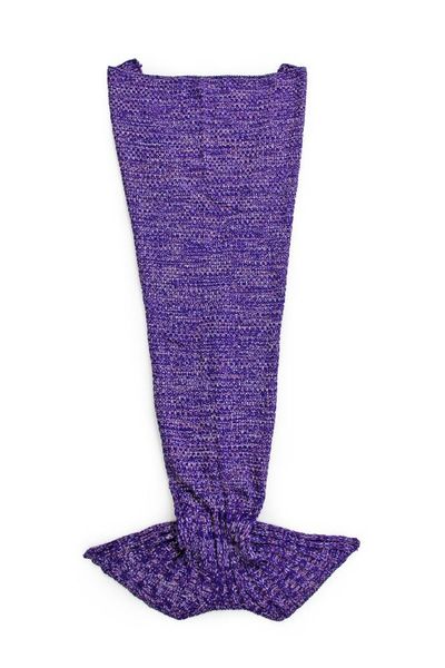 Jeronimo Flat Kids Mermaid Blanket - Purple