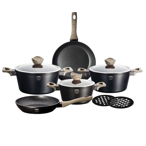 Berlinger Haus - 10-Piece Cookware Set - Maple