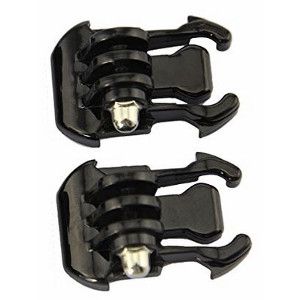 Actionmounts 2 Black Buckle Basic Mounts for GoPro