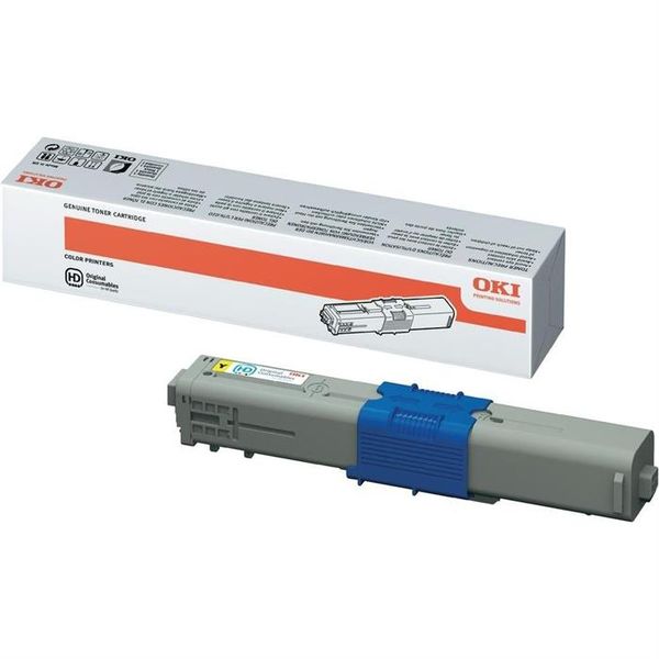 OKI 44973541 Yellow Laser Toner Cartridge