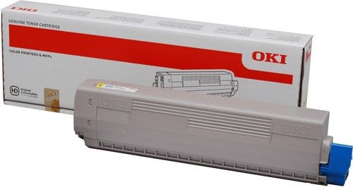 OKI 44844505 Yellow Laser Toner Cartridge