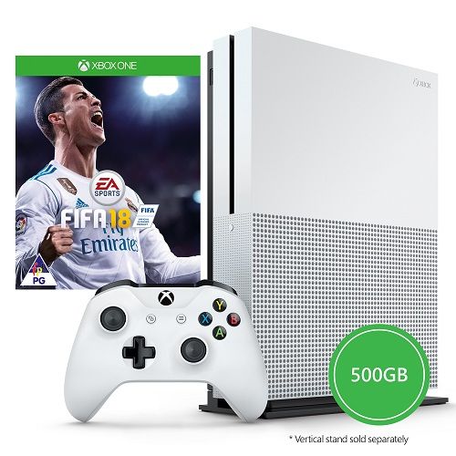 Xbox One S 500GB + FIFA 18 (Xbox One)