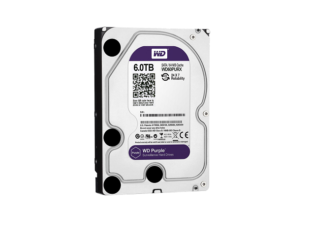 Western Digital 6TB Surveilance Camera - Purple