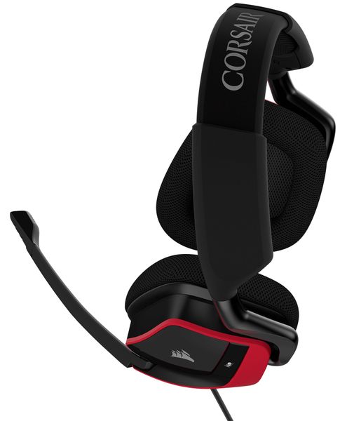 Corsair Void Pro Surround Gaming Headset With Dolby 7.1 - Red