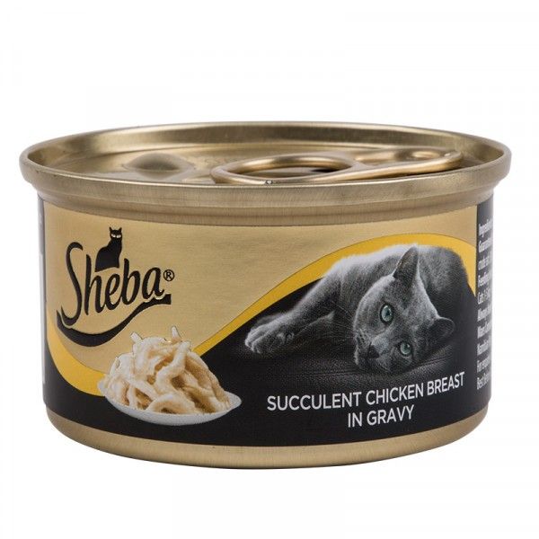 Sheba - Wet Cat Food Chicken Breast - 24 x 80g
