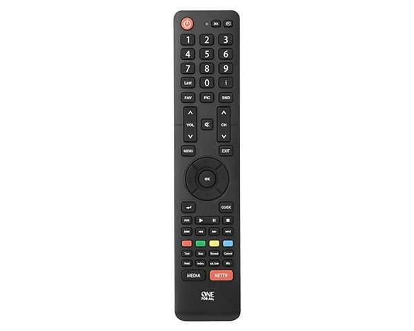 One For All Universal Hisense TV Remote Black (URC1916)