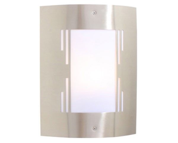 Eurolux - Wall Light S/Steel Ip44
