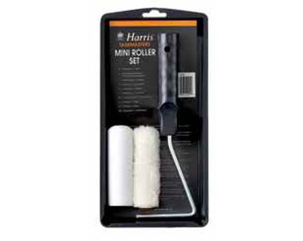 Harris Mini Paint Roller for Water &amp; Oil paint - 100mm