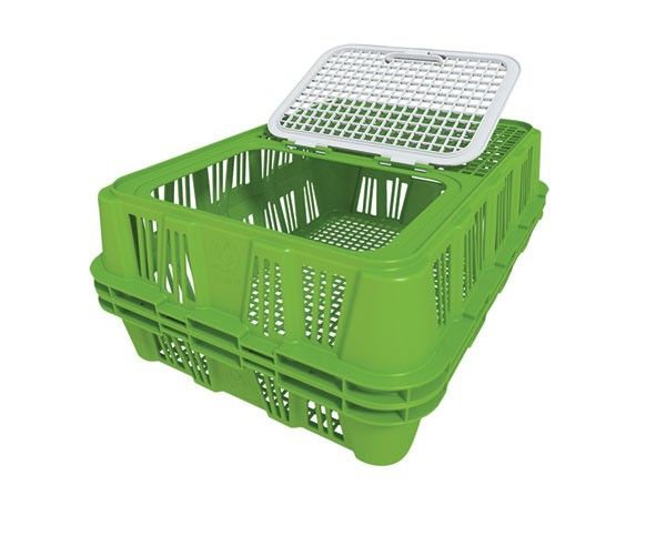 Poltek Poultry Space Saver Live Bird Cage - 10 Birds