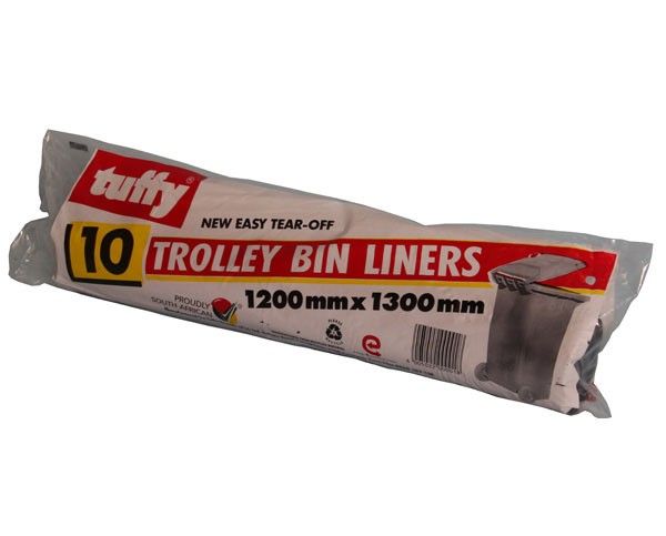 Tuffy Black Refuse Bags for Wheely Bin - Black