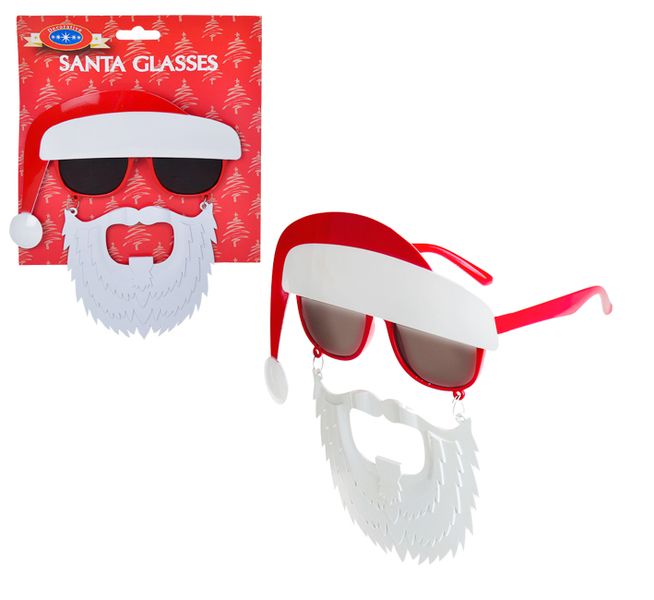 Christmas Dress Up - Santa Novelty Glasses