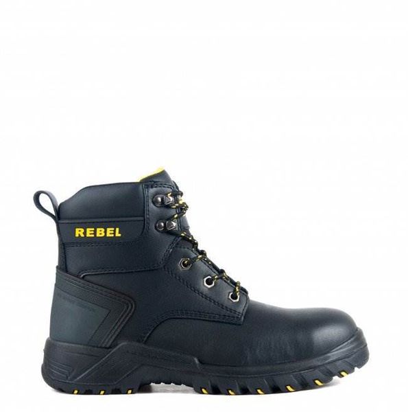 Rebel Men's Havoc Safety Boot - Black
